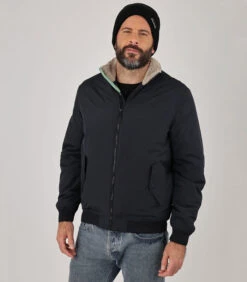 OXBOW Fluwelen Jas Met Ottoman Kraag O2JARTY