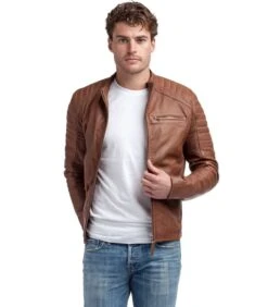 Schapenvacht Jasje Biker Stijl Manuel