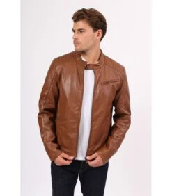 Michael Schapenvacht Jas Biker Stijl