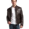 Echt Lederen Jas Alessandro Biker Stijl -NERF Winkel a088c31bbae646cf9aca8c26fb879504