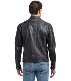 Leren Jas Biker Stijl CELIAN -NERF Winkel e79bd92e86214d2a99688ef7211c580b