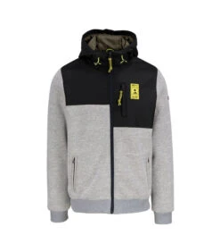 Fleece Met Een Capuchon Met Ritssluiting